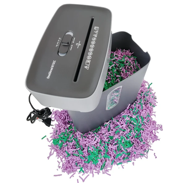 HP OneShred 815CC Evrak İmha Makinesi Çapraz/konfeti kesim -5mm x 18mm-15lt ürün görseli 1