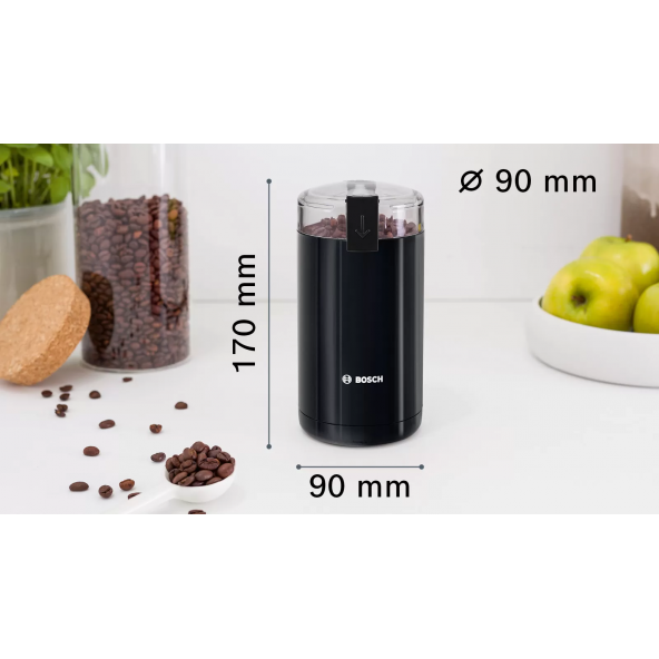 Bosch Tsm6a013b Siyah Kahve Öğütücü - Resim 2