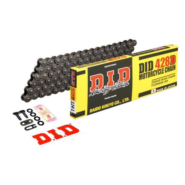 Did 428-124D 2004-2010 Honda CBR 125 R Uyumlu Zincir Çelik Renk ürün görseli 1