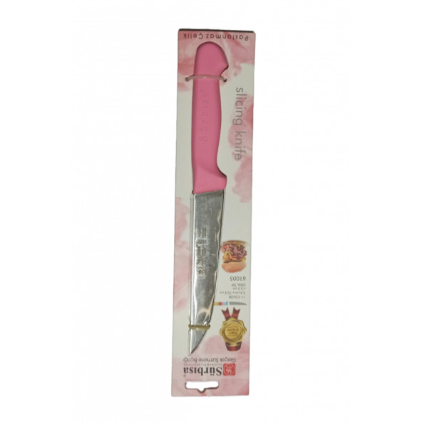 Sürbisa 61005 Pembe Sürmene Mutfak Bıçağı ürün görseli 1