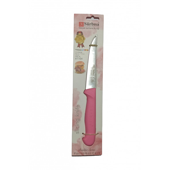 Sürbisa 61104 Pembe Sürmene Mutfak Bıçağı ürün görseli 1