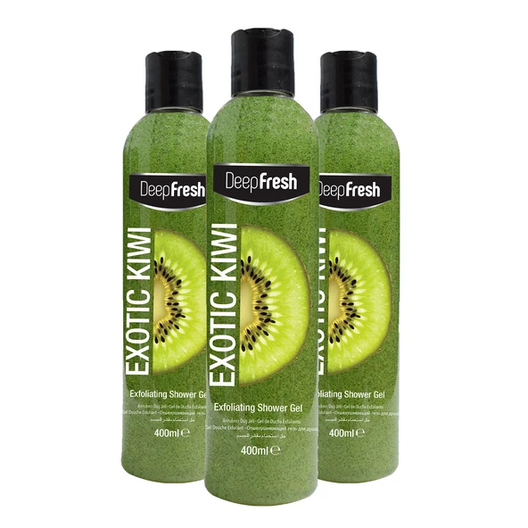 Deep Fresh Arındırıcı Duş Jeli Kivi 3 x 400 ml ürün görseli 1
