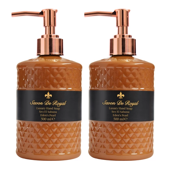 Savon De Royal Luxury Vegan Sıvı Sabun Eden's Pearl 2 x 500 ml ürün görseli 1