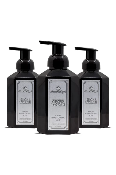 Savon De Royal Luxury Vegan Köpük Sabun Silver Touch 3 x 500 ml ürün görseli 1