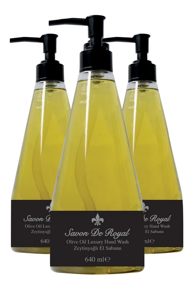 Savon De Royal Zeytinyağlı Luxury Vegan Sıvı Sabun 3 x 640 ml ürün görseli 1