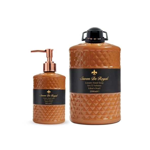 Savon De Royal Luxury Vegan Sıvı Sabun Eden's Pearl 2,5 lt & 500 ml ürün görseli 1