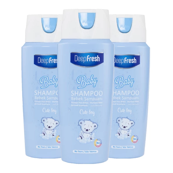 Deep Fresh Bebek Şampuanı Cute Boy 3 x 500 ml ürün görseli 1