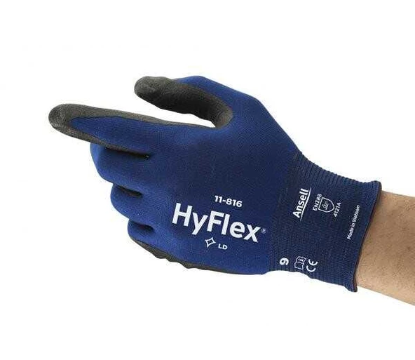 Ansell Hyflex 11-816 Dokunma Hassasiyetli Koruma Montaj Eldiveni ürün görseli 1