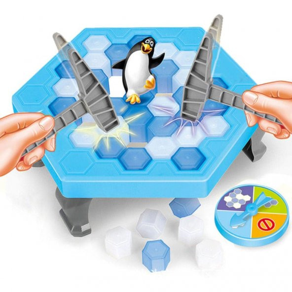 Buz Tuzağı Zeka ve Strateji Oyunu Penguen Düşürmeli ürün görseli 1