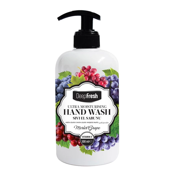 Deep Fresh Garden Nemlendirici Sıvı Sabun Merlot Üzümü 500 ml ürün görseli 1