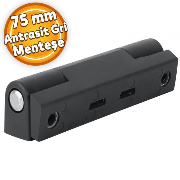 Pvc Pimapen Pencere Menteşesi 75 mm Antrasit Gri Menteşe ürün görseli 1