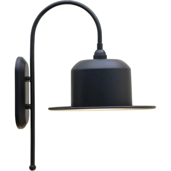 Rsylight Retro Rustik Dekoratif Metal Siyah Baston Kol Vintage Aplik ürün görseli 1