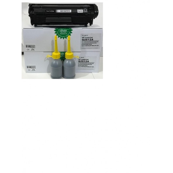Hp 12A 1010 Kolay Dolan 2 Li Toner ürün görseli 1