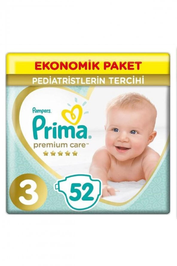 Prıma Premıum Care Jumbo 3 Mıdı 52lı ürün görseli 1
