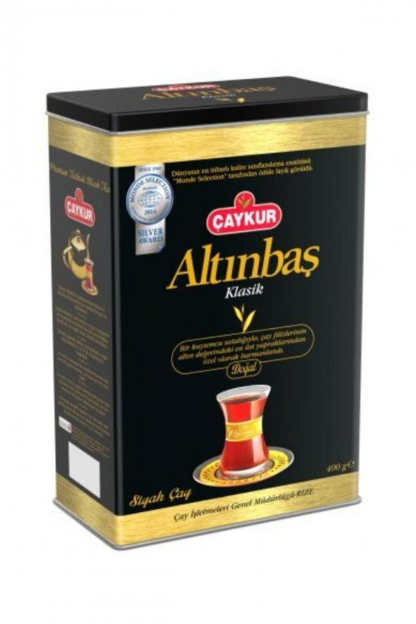 Çaykur Altınbaş Teneke Kutu Çay 400 gr ürün görseli 1