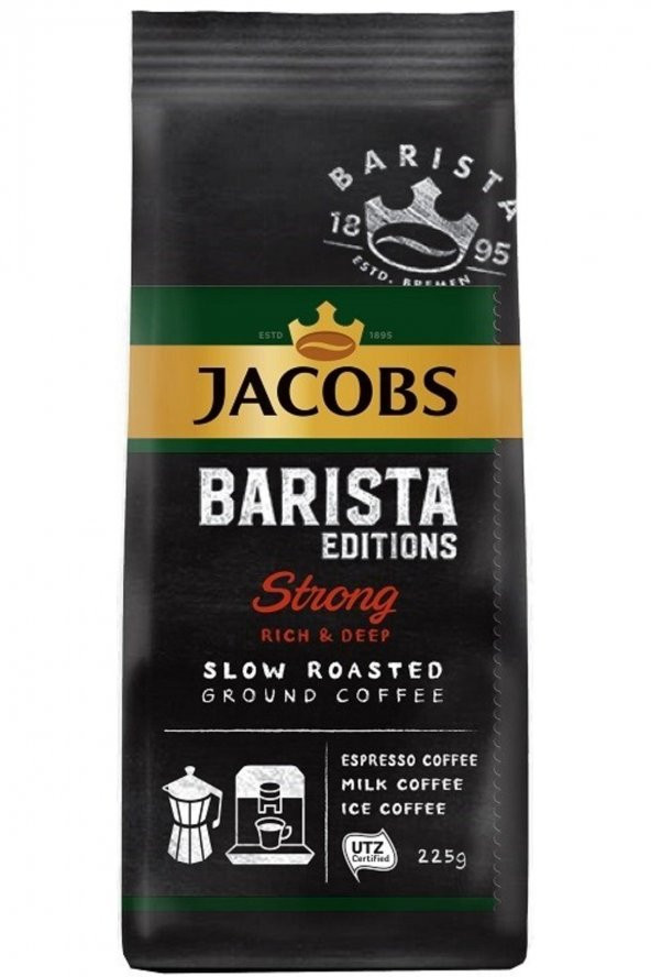 Jacobs   Fıltre Kahve Barısta Strong 225 gr 4056253 ürün görseli 1