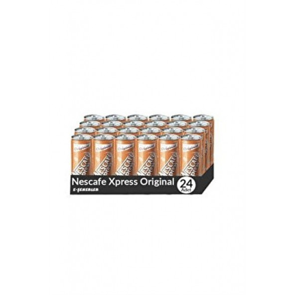 Nestle   Nescafe Xpress orıgınal  24x250ml Teneke 12510519 ürün görseli 1
