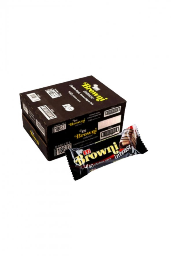 Eti   Browni Intense Çikolata Dolgulu Kek ( 40 Çikolata Içerir) /16 Adet / 50 Gr ürün görseli 1