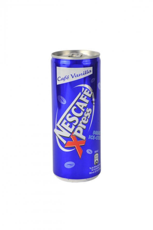 Nestle   Nescafe Xpress Cafe Vanilla 250ml 24 adetli ürün görseli 1