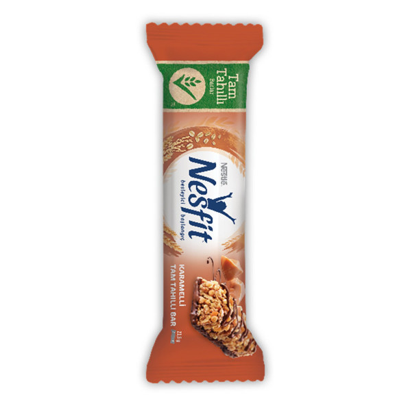 Nestle   Nesfit Tam Tahıllı Karamelli Bar 16 Adet ürün görseli 1