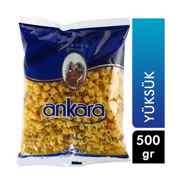 NUHUN ANKARA YÜKSÜK MAKARNA 500 ürün görseli 1