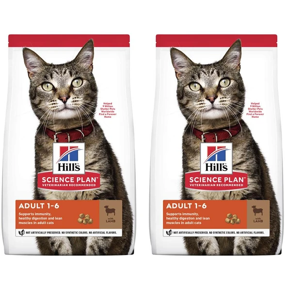Hills Science Plan Kuzulu Yetişkin Kedi Maması 3 Kg 2 Adet ürün görseli 1