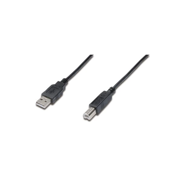 Digitus Yazıcı Kablosu Siyah USB 2.0 (3m) ürün görseli 1
