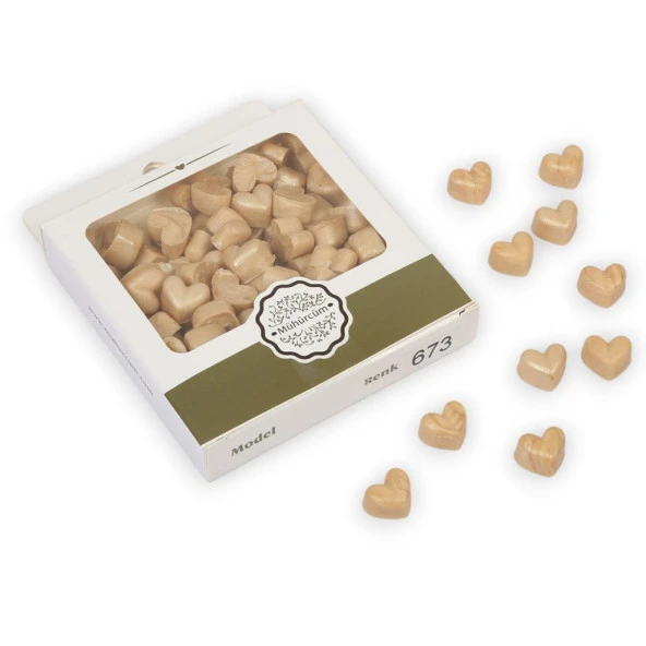 Mühür Mumu Eritme Kalp Boncuk Paket Model No: 673 SATEN BAŞAK ürün görseli 1
