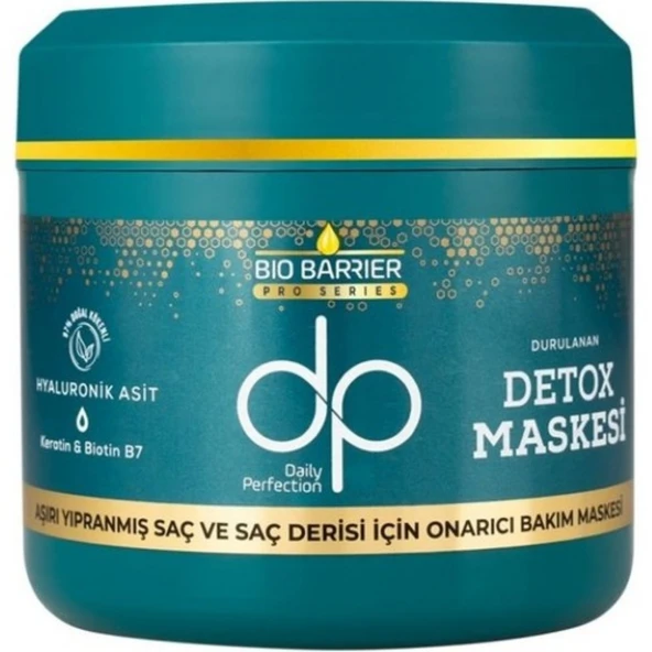 Dp Daily Perfection Durulanan Detox Saç Bakım Maskesi 200 ml ürün görseli 1