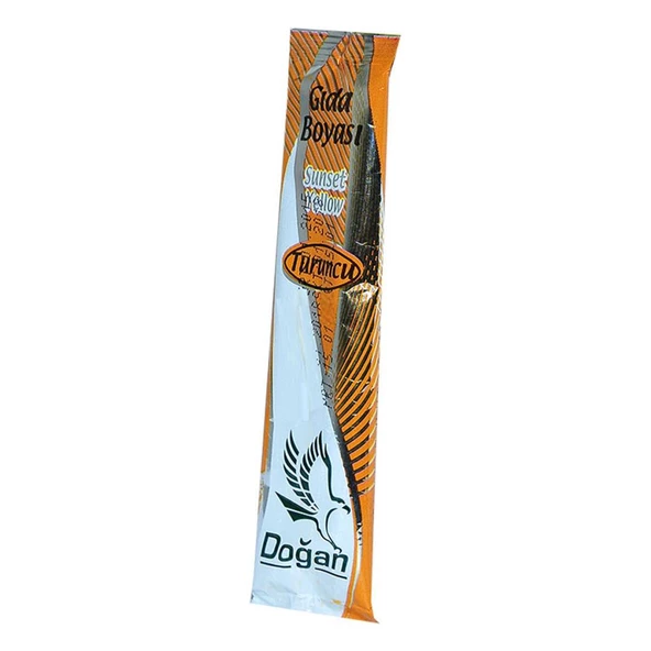 Doğan Baharatçılık Turuncu Gıda Boyası 9Gr Mini Paket ürün görseli 1