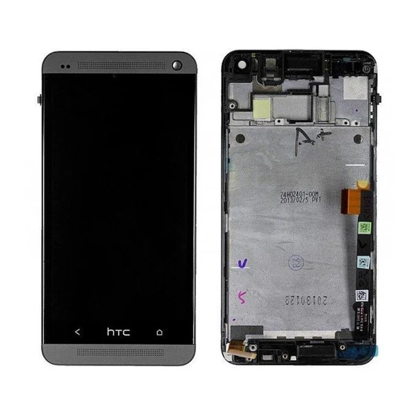 Htc M7 Lcd Ekran Dokunmatik Çerçeveli A+++Süper Kalite ürün görseli 1