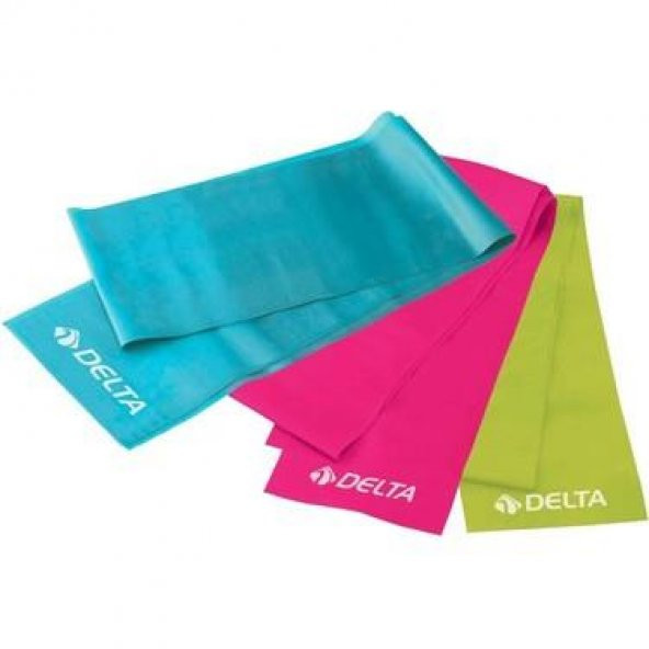 DELTA pilates bant - 3 lü set 150x15 ürün görseli 1