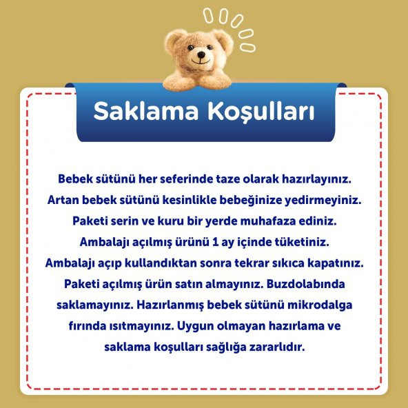 Bebelac Gold 1 Bebek Sütü 350 Gr - Resim 11