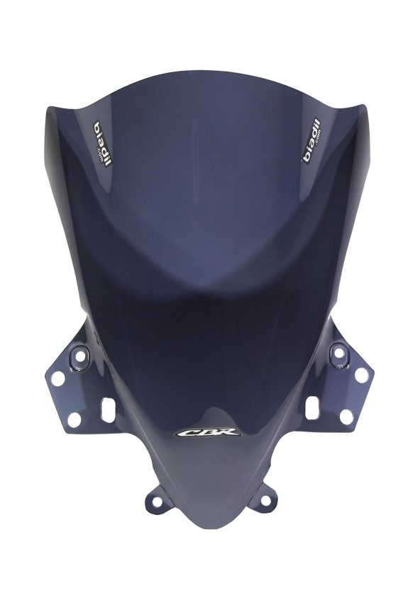 Biadil 2011-2018 Honda CBR 125 R Uyumlu Double Ön Cam Koyu Füme ürün görseli 1