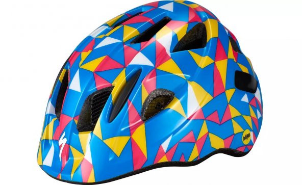 Specialized Mio MIPS Çocuk Kaskı - Pro Blue/Golden Yellow Geo ürün görseli 1