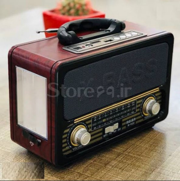 Bluetooth Şarjlı Nostaljik Antika Radyo Müzik Çalar Işıldak Usb Tf Aux 4613 RDL-4613 ürün görseli 1