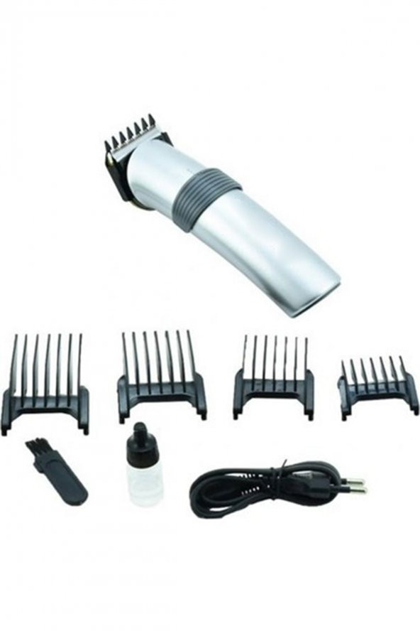 Erkek Profesyonel Saç Sakal Tıraş Makinası Rd-609x Gümüş ürün görseli 1
