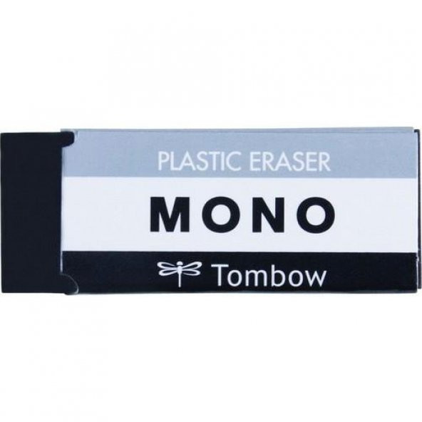 TOMBOW MONO BLACK PLASTIK SILGI T-PE-01AB ürün görseli 1