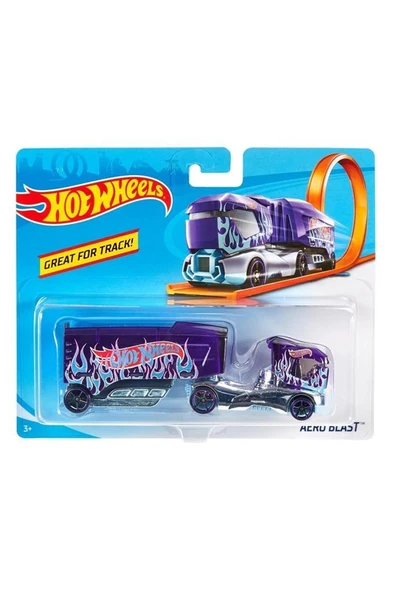 Hot Wheels Kamyonlar Aero Blast Mor - Resim 4