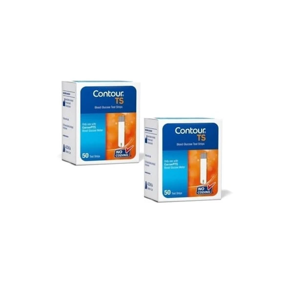 Contour Ts Test Stribi 50'Li X 2 KUTU (SKT:01/2027) ürün görseli 1