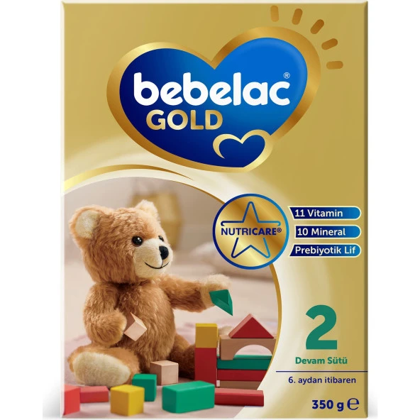 Bebelac Gold 2 Çocuk Devam Sütü 350 gr 2'li Paket - Resim 2