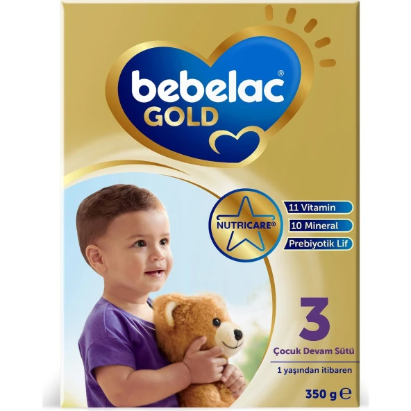 Bebelac Gold 3 Çocuk Devam Sütü 350 gr 3'lü Paket - Resim 2