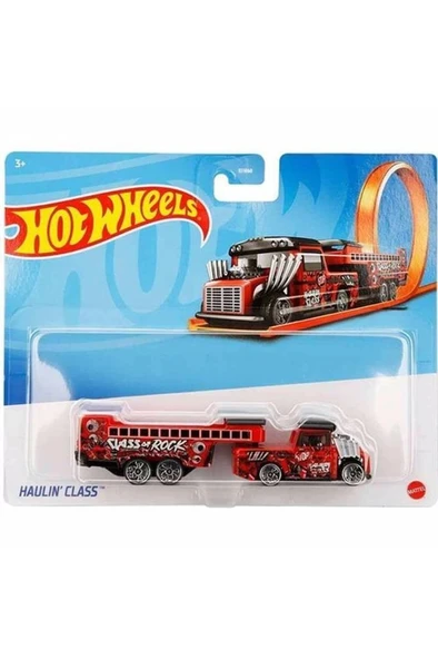 Hot Wheels Kamyonlar Haulin' Class Kırmızı - Resim 3