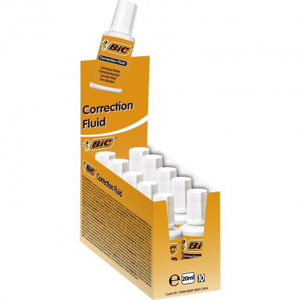 Bic Sıvı Fırçalı Daksil 20 Ml – 10 Lu Kutu ürün görseli 1