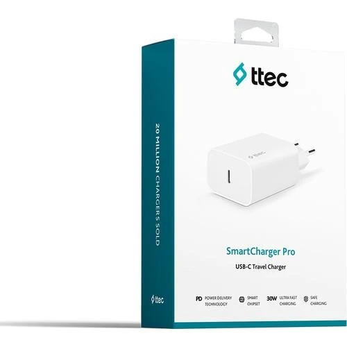 Ttec  2SCS26B SmartCharger PD 30W USB-C Seyahat Hızlı Şarj Aleti - Resim 4