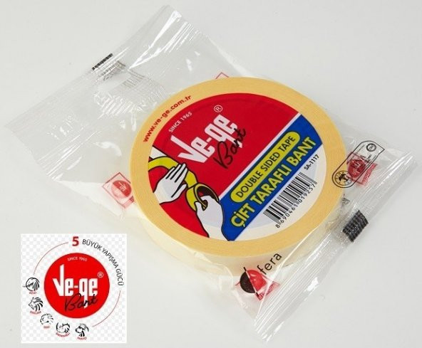 Ve-Ge Çift Taraflı Bant 48 mm x 25 mt ürün görseli 1