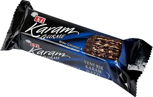 Eti Karam Gurme Bitter Çikolatalı Gofret 50 gr 18 Adet ürün görseli 1