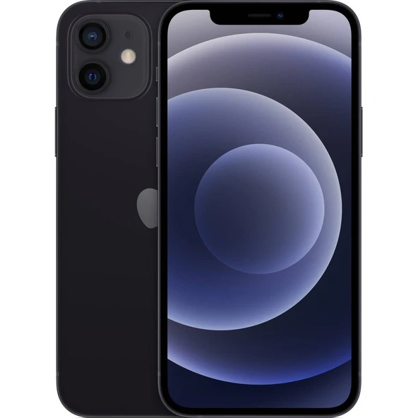 Apple iPhone 12 128 GB 4 GB RAM (Apple Türkiye Garantili) Siyah ürün görseli 1