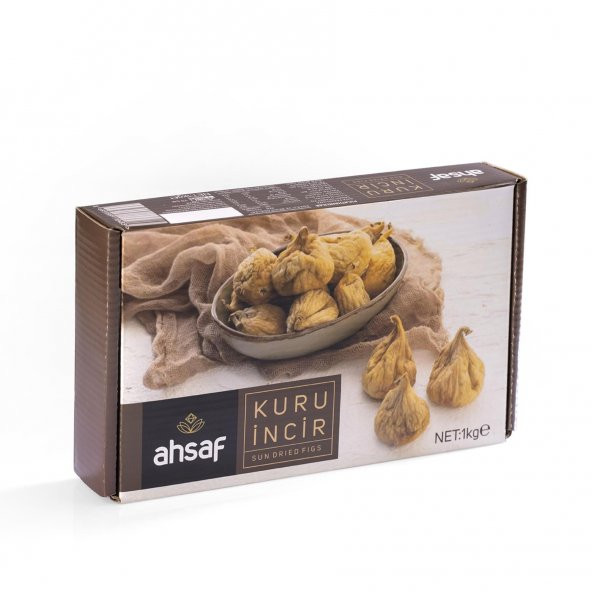 Ahsaf Kuru İncir 1000 gr Karton Kutu - Resim 3
