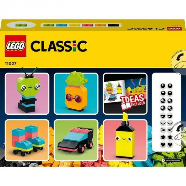LEGO Classic 11027 Creative Neon Fun - Resim 2